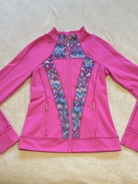 Ivivva by Lululemon Girls Size 14 Perfect Your Practice Align Jacket Pink Junior